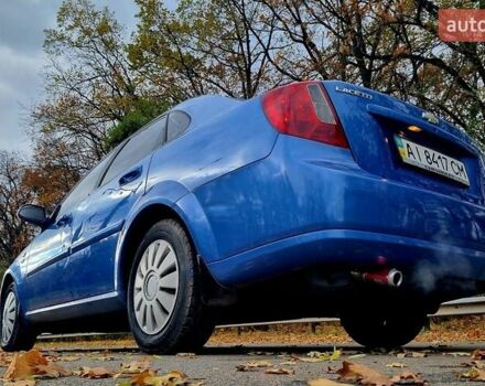 Синій Шевроле Лачетті, об'ємом двигуна 1.8 л та пробігом 280 тис. км за 4200 $, фото 13 на Automoto.ua