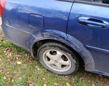 Синий Шевроле Лачетти, объемом двигателя 1.8 л и пробегом 212 тыс. км за 3200 $, фото 3 на Automoto.ua