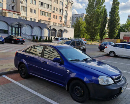 Синий Шевроле Лачетти, объемом двигателя 1.6 л и пробегом 207 тыс. км за 3900 $, фото 6 на Automoto.ua