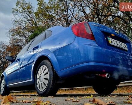 Синій Шевроле Лачетті, об'ємом двигуна 1.8 л та пробігом 280 тис. км за 4500 $, фото 31 на Automoto.ua