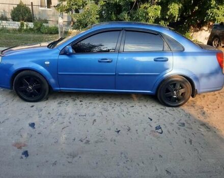 Синий Шевроле Лачетти, объемом двигателя 1.82 л и пробегом 270 тыс. км за 4200 $, фото 2 на Automoto.ua