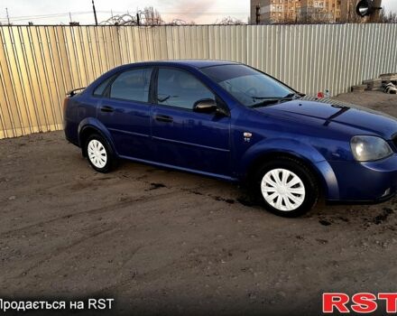 Синий Шевроле Лачетти, объемом двигателя 1.6 л и пробегом 0 тыс. км за 3500 $, фото 2 на Automoto.ua