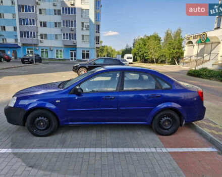 Синий Шевроле Лачетти, объемом двигателя 1.6 л и пробегом 207 тыс. км за 3900 $, фото 1 на Automoto.ua