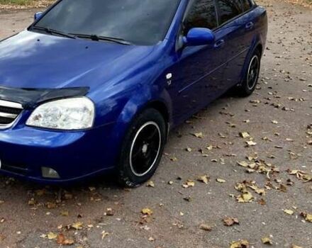 Синий Шевроле Лачетти, объемом двигателя 1.8 л и пробегом 233 тыс. км за 4499 $, фото 3 на Automoto.ua