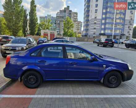 Синий Шевроле Лачетти, объемом двигателя 1.6 л и пробегом 207 тыс. км за 3900 $, фото 5 на Automoto.ua