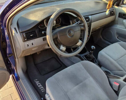 Синий Шевроле Лачетти, объемом двигателя 1.6 л и пробегом 207 тыс. км за 3900 $, фото 12 на Automoto.ua