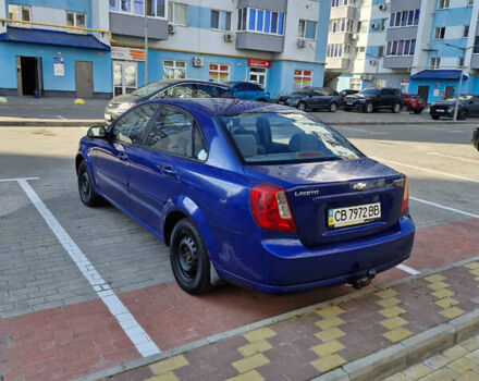 Синий Шевроле Лачетти, объемом двигателя 1.6 л и пробегом 207 тыс. км за 3900 $, фото 2 на Automoto.ua