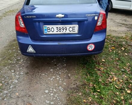 Синий Шевроле Лачетти, объемом двигателя 1.8 л и пробегом 212 тыс. км за 3200 $, фото 2 на Automoto.ua