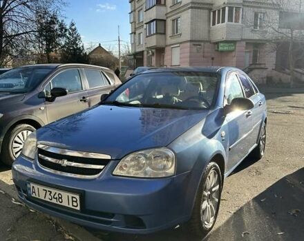 Синий Шевроле Лачетти, объемом двигателя 1.8 л и пробегом 226 тыс. км за 4200 $, фото 3 на Automoto.ua