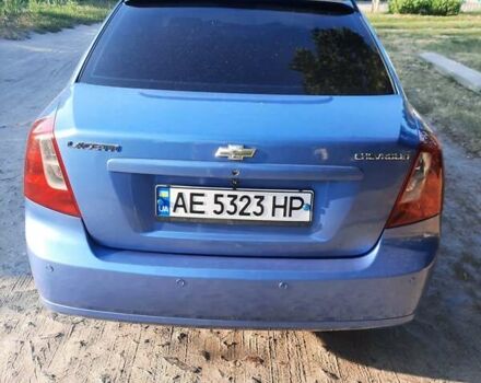 Синий Шевроле Лачетти, объемом двигателя 1.82 л и пробегом 270 тыс. км за 4200 $, фото 3 на Automoto.ua