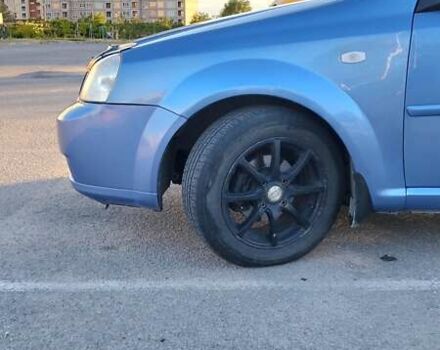 Синий Шевроле Лачетти, объемом двигателя 1.8 л и пробегом 223 тыс. км за 4500 $, фото 12 на Automoto.ua