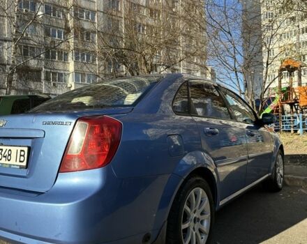 Синий Шевроле Лачетти, объемом двигателя 1.8 л и пробегом 226 тыс. км за 4200 $, фото 2 на Automoto.ua