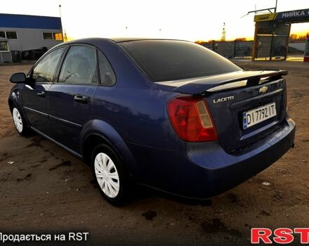 Синий Шевроле Лачетти, объемом двигателя 1.6 л и пробегом 0 тыс. км за 3500 $, фото 4 на Automoto.ua