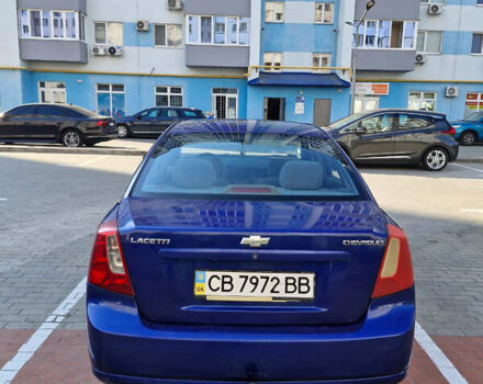 Синий Шевроле Лачетти, объемом двигателя 1.6 л и пробегом 207 тыс. км за 3900 $, фото 3 на Automoto.ua