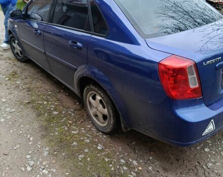 Синий Шевроле Лачетти, объемом двигателя 1.8 л и пробегом 212 тыс. км за 3200 $, фото 1 на Automoto.ua