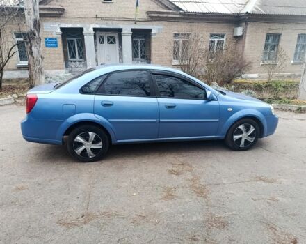 Синий Шевроле Лачетти, объемом двигателя 1.6 л и пробегом 265 тыс. км за 3600 $, фото 4 на Automoto.ua