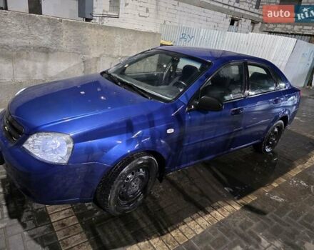 Синий Шевроле Лачетти, объемом двигателя 1.6 л и пробегом 260 тыс. км за 3600 $, фото 1 на Automoto.ua