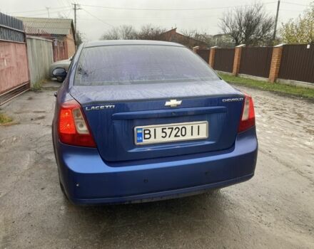 Синий Шевроле Лачетти, объемом двигателя 1.8 л и пробегом 200 тыс. км за 3200 $, фото 2 на Automoto.ua
