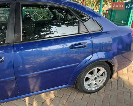 Синий Шевроле Лачетти, объемом двигателя 1.8 л и пробегом 230 тыс. км за 4000 $, фото 4 на Automoto.ua