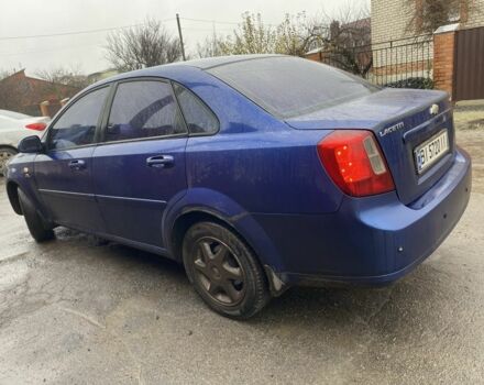 Синий Шевроле Лачетти, объемом двигателя 1.8 л и пробегом 200 тыс. км за 3200 $, фото 1 на Automoto.ua