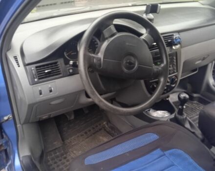 Синій Шевроле Лачетті, об'ємом двигуна 1.6 л та пробігом 345 тис. км за 2999 $, фото 10 на Automoto.ua