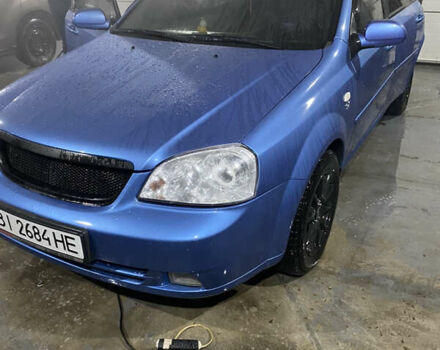 Синий Шевроле Лачетти, объемом двигателя 1.8 л и пробегом 182 тыс. км за 5000 $, фото 2 на Automoto.ua