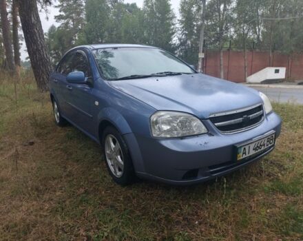 Синий Шевроле Лачетти, объемом двигателя 1.8 л и пробегом 270 тыс. км за 2800 $, фото 1 на Automoto.ua