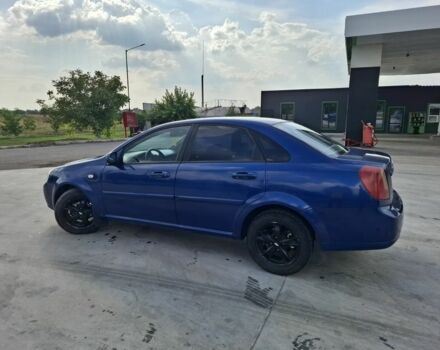 Синий Шевроле Лачетти, объемом двигателя 1.8 л и пробегом 275 тыс. км за 3550 $, фото 5 на Automoto.ua