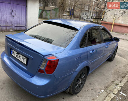 Синий Шевроле Лачетти, объемом двигателя 1.8 л и пробегом 182 тыс. км за 5000 $, фото 3 на Automoto.ua