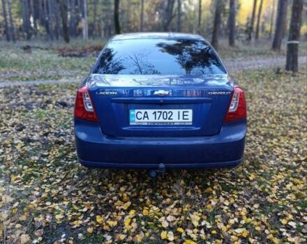 Синій Шевроле Лачетті, об'ємом двигуна 1.6 л та пробігом 214 тис. км за 4200 $, фото 4 на Automoto.ua