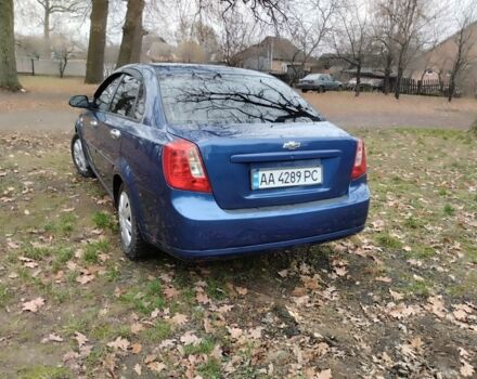 Синий Шевроле Лачетти, объемом двигателя 1.8 л и пробегом 175 тыс. км за 3799 $, фото 5 на Automoto.ua