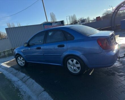 Синий Шевроле Лачетти, объемом двигателя 1.8 л и пробегом 319 тыс. км за 3500 $, фото 3 на Automoto.ua