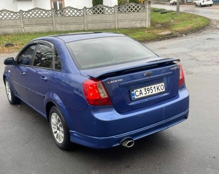 Синий Шевроле Лачетти, объемом двигателя 1.6 л и пробегом 165 тыс. км за 3550 $, фото 3 на Automoto.ua