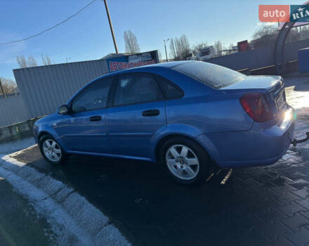 Синий Шевроле Лачетти, объемом двигателя 1.8 л и пробегом 320 тыс. км за 3500 $, фото 5 на Automoto.ua