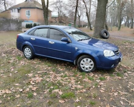 Синий Шевроле Лачетти, объемом двигателя 1.8 л и пробегом 175 тыс. км за 3799 $, фото 2 на Automoto.ua
