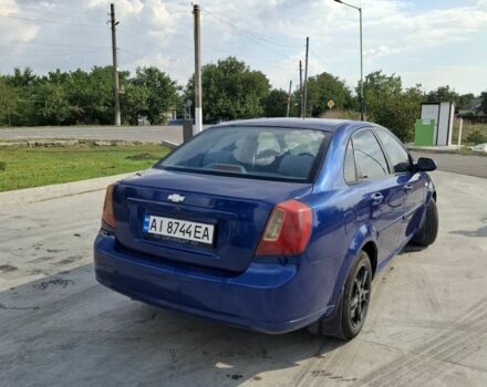 Синий Шевроле Лачетти, объемом двигателя 1.8 л и пробегом 275 тыс. км за 3550 $, фото 3 на Automoto.ua