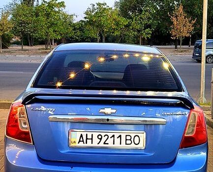 Синий Шевроле Лачетти, объемом двигателя 1.8 л и пробегом 382 тыс. км за 4000 $, фото 7 на Automoto.ua