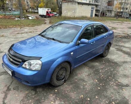 Синий Шевроле Лачетти, объемом двигателя 1.8 л и пробегом 162 тыс. км за 4000 $, фото 2 на Automoto.ua