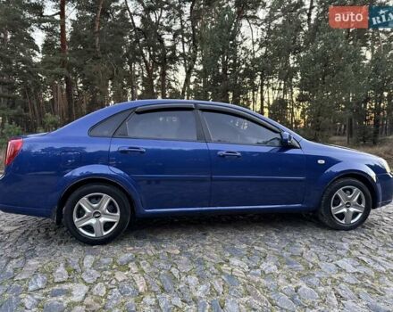 Синий Шевроле Лачетти, объемом двигателя 1.8 л и пробегом 187 тыс. км за 4000 $, фото 3 на Automoto.ua