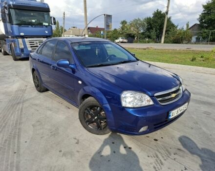 Синий Шевроле Лачетти, объемом двигателя 1.8 л и пробегом 275 тыс. км за 3550 $, фото 2 на Automoto.ua