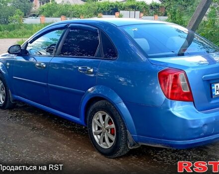 Синий Шевроле Лачетти, объемом двигателя 1.6 л и пробегом 270 тыс. км за 3300 $, фото 4 на Automoto.ua