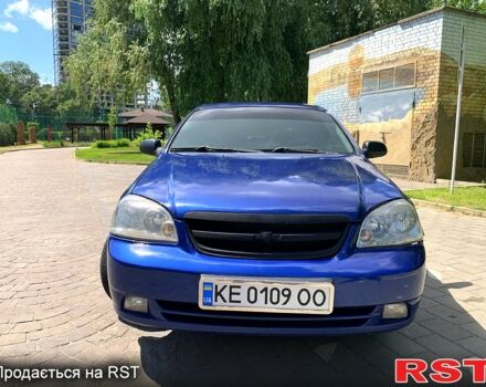Синий Шевроле Лачетти, объемом двигателя 1.6 л и пробегом 223 тыс. км за 3500 $, фото 1 на Automoto.ua