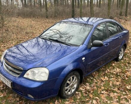 Синий Шевроле Лачетти, объемом двигателя 1.6 л и пробегом 217 тыс. км за 2500 $, фото 2 на Automoto.ua