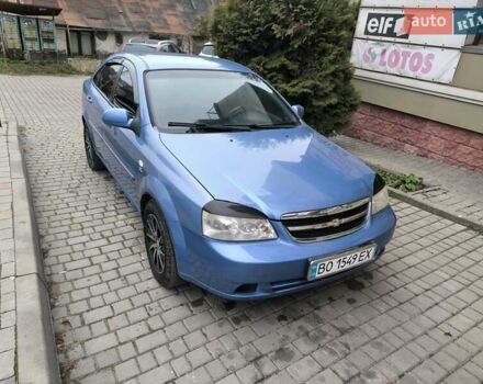Синий Шевроле Лачетти, объемом двигателя 1.8 л и пробегом 177 тыс. км за 3500 $, фото 1 на Automoto.ua