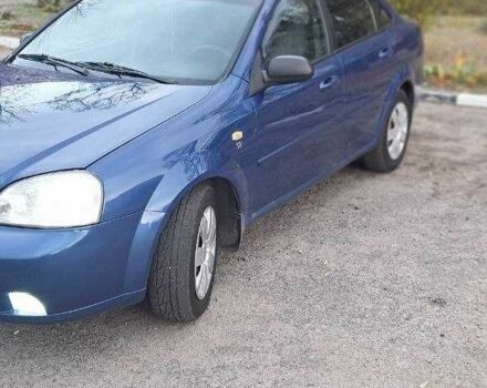 Синий Шевроле Лачетти, объемом двигателя 1.6 л и пробегом 225 тыс. км за 4400 $, фото 8 на Automoto.ua