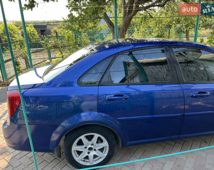 Синий Шевроле Лачетти, объемом двигателя 1.8 л и пробегом 230 тыс. км за 4300 $, фото 6 на Automoto.ua