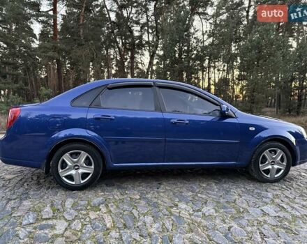 Синий Шевроле Лачетти, объемом двигателя 1.8 л и пробегом 187 тыс. км за 4000 $, фото 4 на Automoto.ua