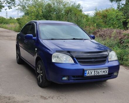 Синий Шевроле Лачетти, объемом двигателя 1.6 л и пробегом 300 тыс. км за 3400 $, фото 1 на Automoto.ua