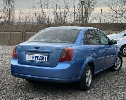 Синий Шевроле Лачетти, объемом двигателя 1.6 л и пробегом 307 тыс. км за 3700 $, фото 1 на Automoto.ua