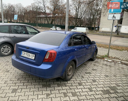 Синий Шевроле Лачетти, объемом двигателя 1.8 л и пробегом 318 тыс. км за 4000 $, фото 5 на Automoto.ua